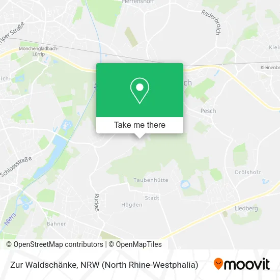 Карта Zur Waldschänke