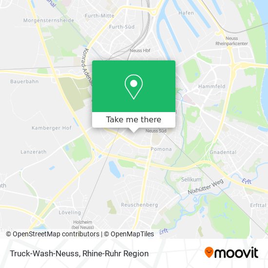 Truck-Wash-Neuss map