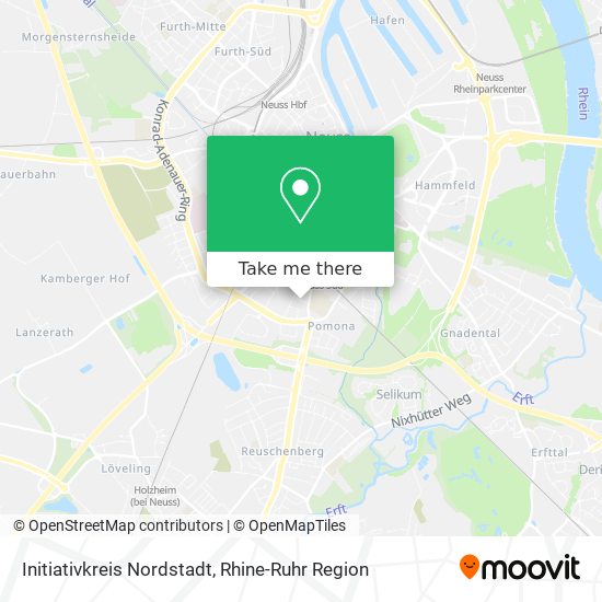 Initiativkreis Nordstadt map