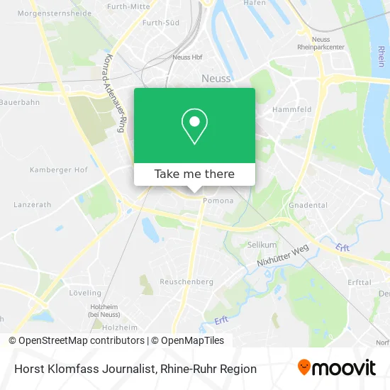 Карта Horst Klomfass Journalist