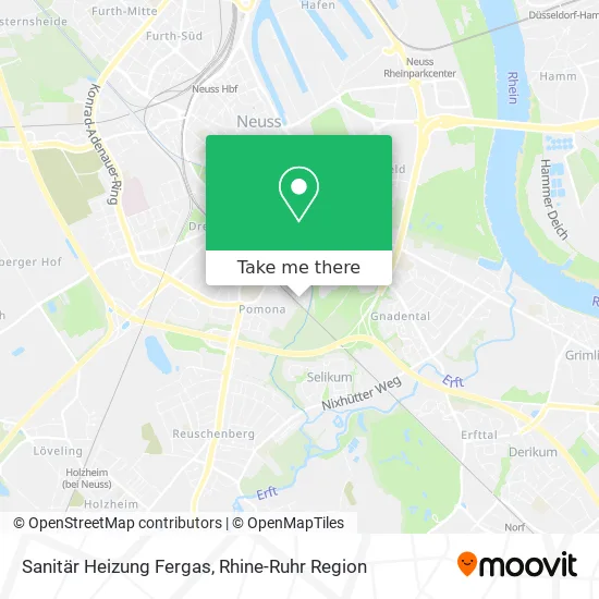 Карта Sanitär Heizung Fergas