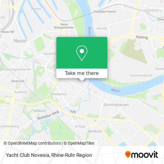 Yacht Club Novesia map