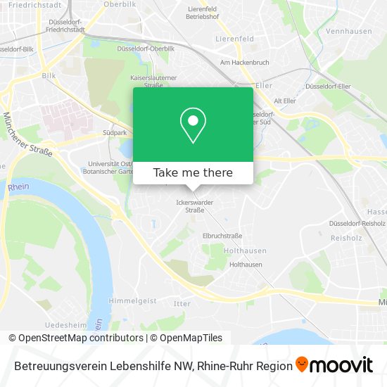 Betreuungsverein Lebenshilfe NW map