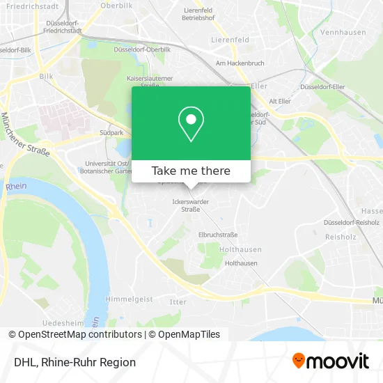 Карта DHL