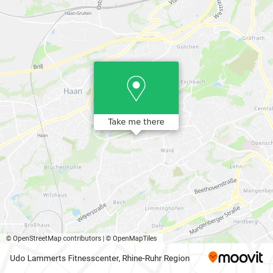 Карта Udo Lammerts Fitnesscenter
