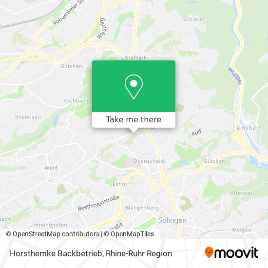 Horsthemke Backbetrieb map