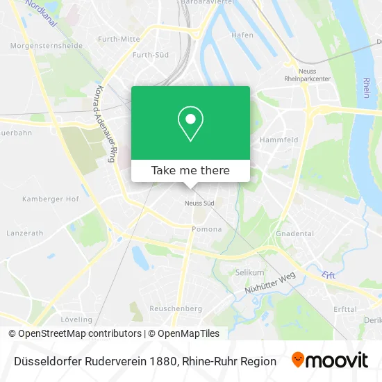 Карта Düsseldorfer Ruderverein 1880