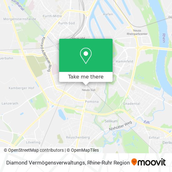 Diamond Vermögensverwaltungs map