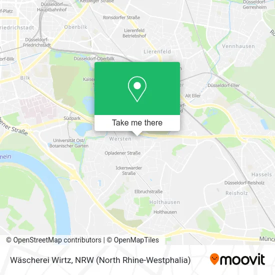 Карта Wäscherei Wirtz