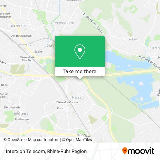 Interxion Telecom map