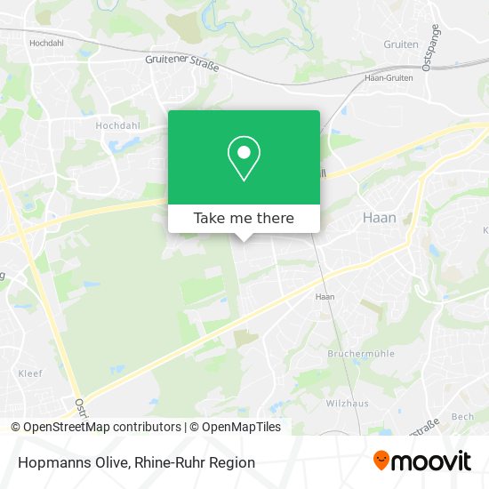 Hopmanns Olive map