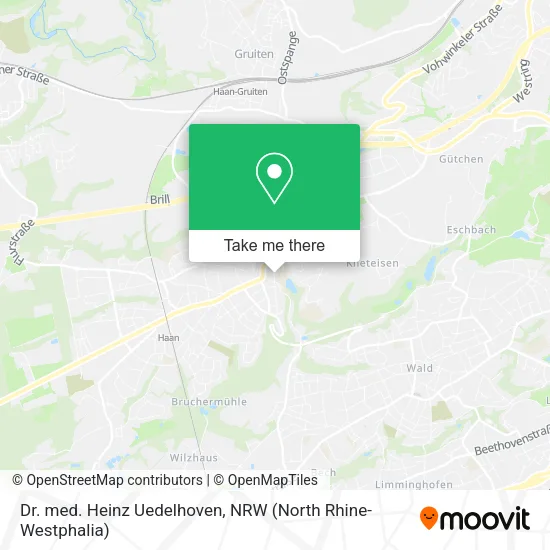 Карта Dr. med. Heinz Uedelhoven