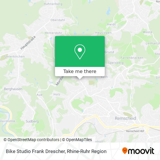 Bike Studio Frank Drescher map