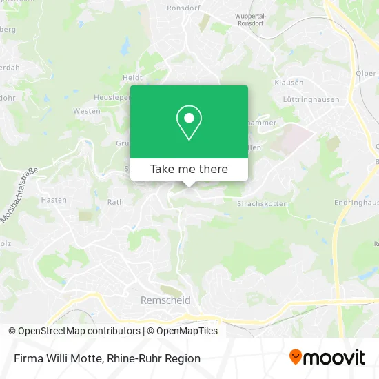 Firma Willi Motte map