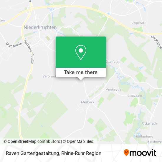 Raven Gartengestaltung map