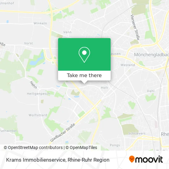 Карта Krams Immobilienservice