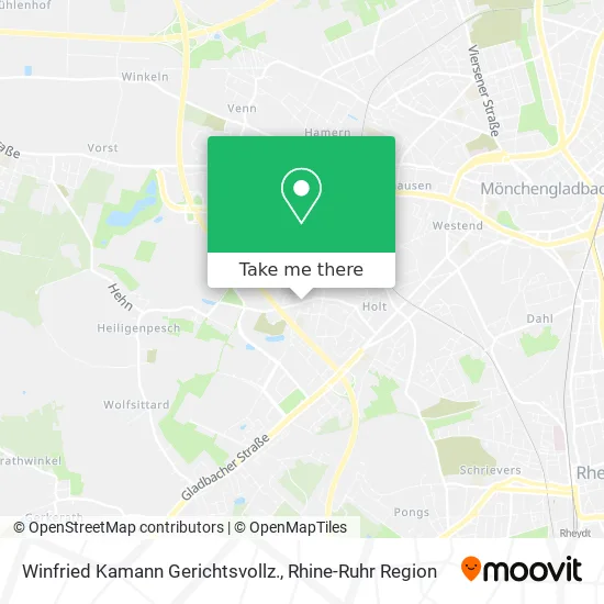 Карта Winfried Kamann Gerichtsvollz.