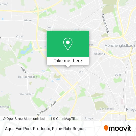 Aqua Fun Park Products map