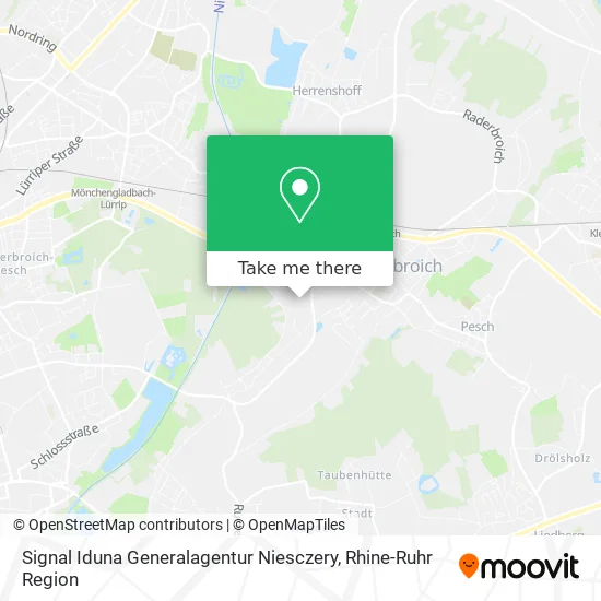 Карта Signal Iduna Generalagentur Niesczery