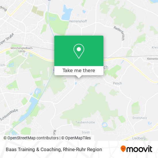 Baas Training & Coaching map