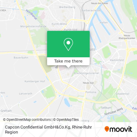 Карта Capcon Confidential GmbH&Co.Kg