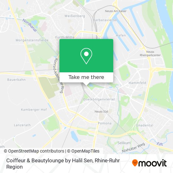 Coiffeur & Beautylounge by Halil Sen map