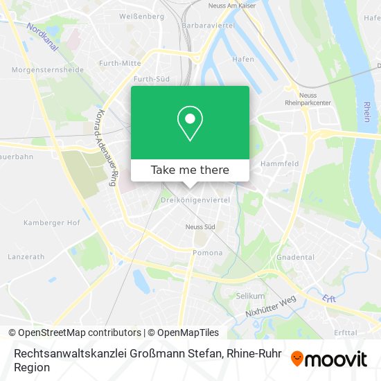 Rechtsanwaltskanzlei Großmann Stefan map