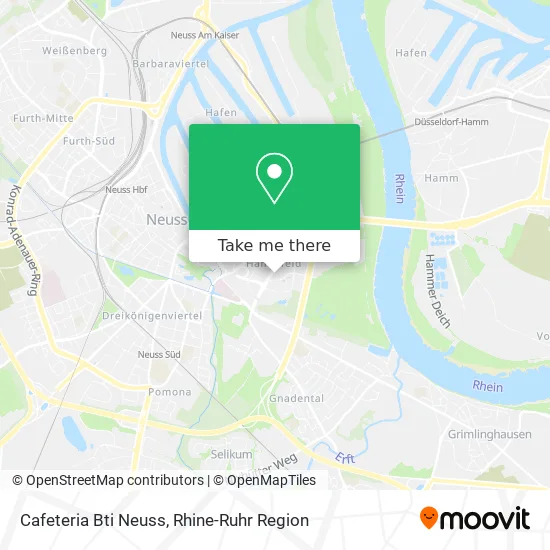Карта Cafeteria Bti Neuss