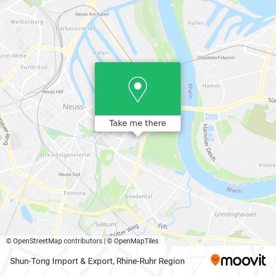 Карта Shun-Tong Import & Export