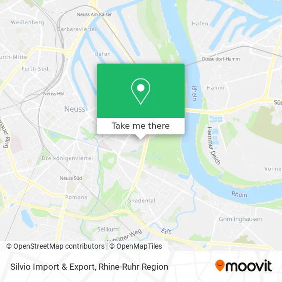 Карта Silvio Import & Export