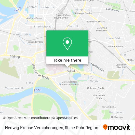 Hedwig Krause Versicherungen map