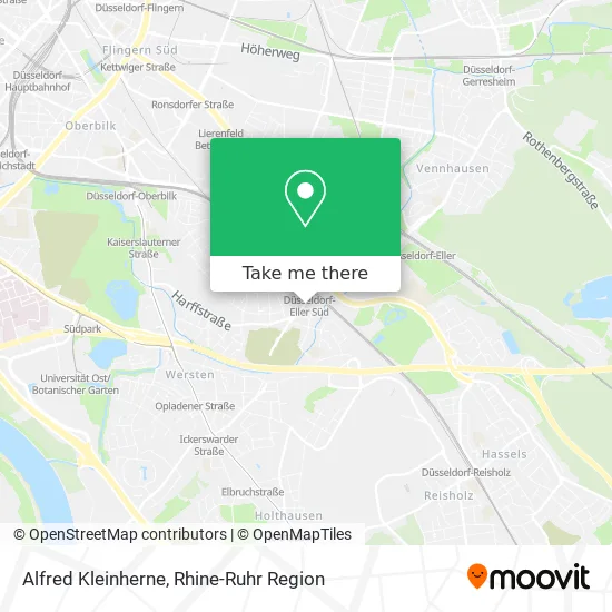 Alfred Kleinherne map