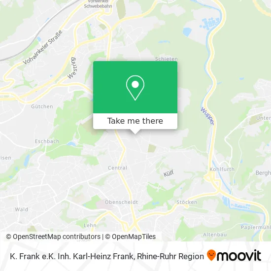 Карта K. Frank e.K. Inh. Karl-Heinz Frank