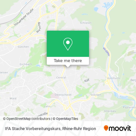 IFA Stache Vorbereitungskurs map