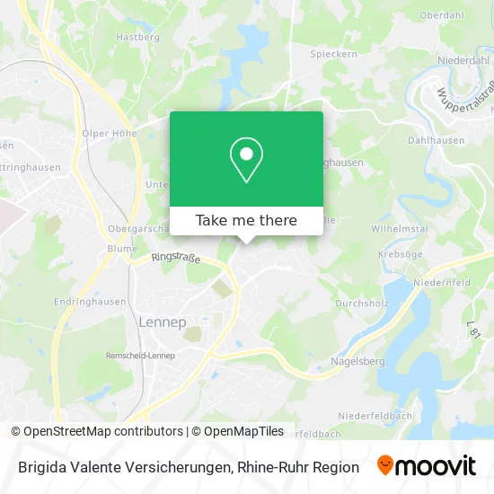 Brigida Valente Versicherungen map