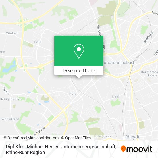 Dipl.Kfm. Michael Herren Unternehmergesellschaft map
