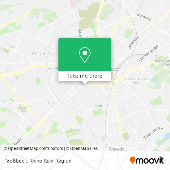 Карта Voßbeck