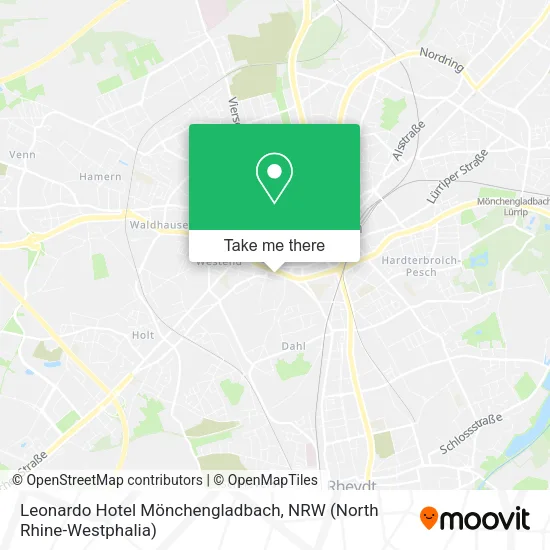Карта Leonardo Hotel Mönchengladbach