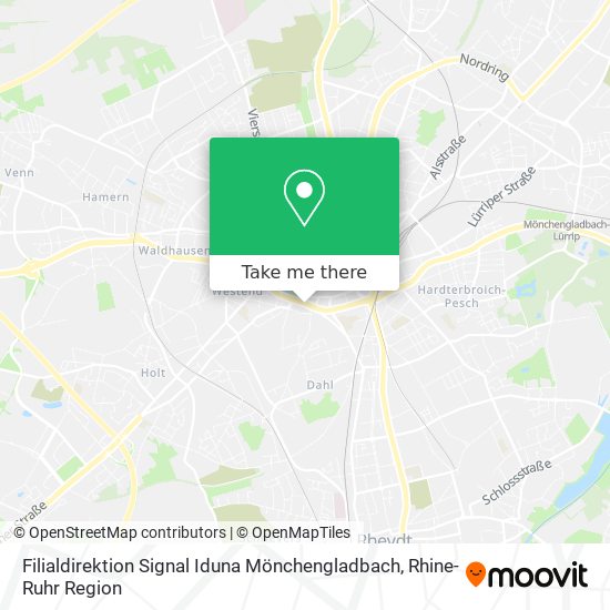 Filialdirektion Signal Iduna Mönchengladbach map