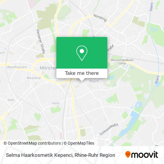 Selma Haarkosmetik Kepenci map