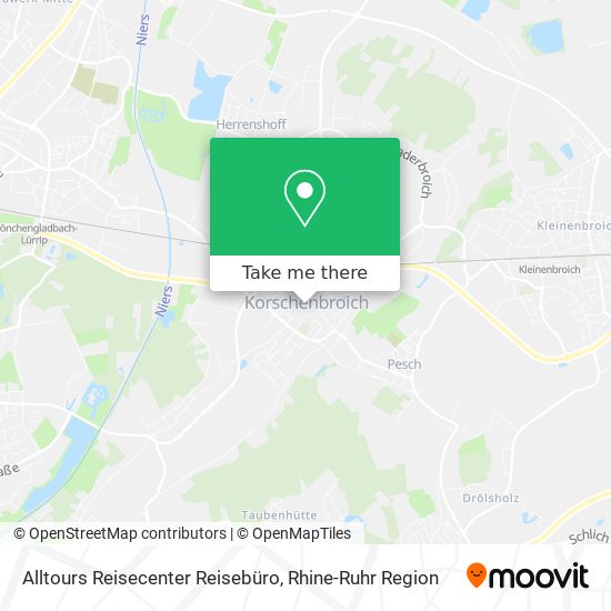 Alltours Reisecenter Reisebüro map