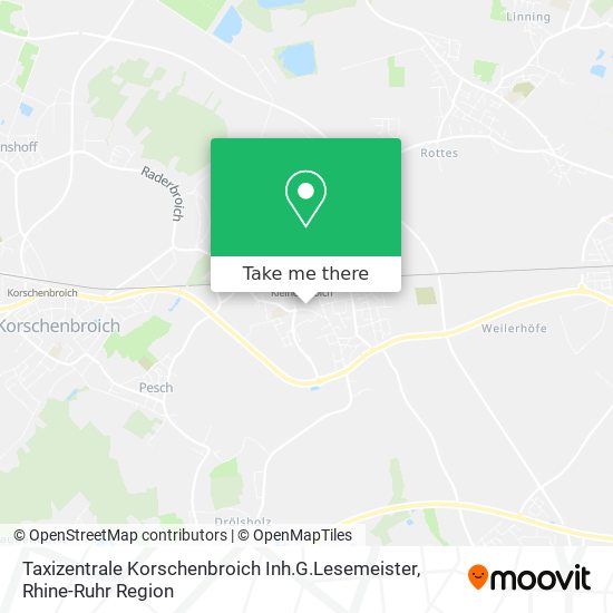 Taxizentrale Korschenbroich Inh.G.Lesemeister map