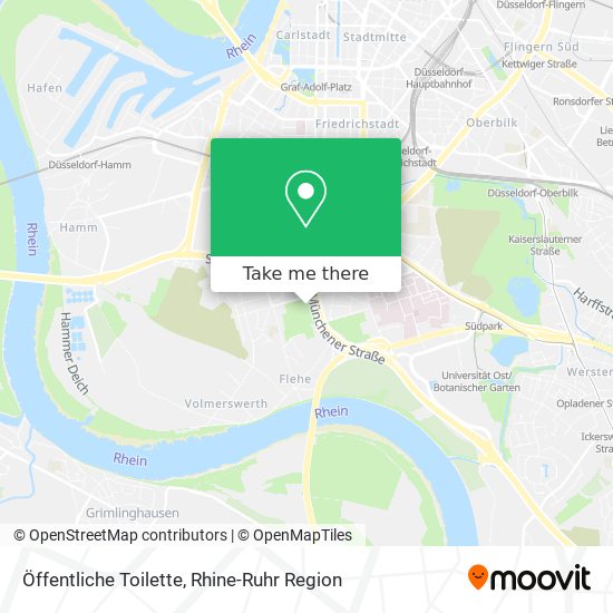 Öffentliche Toilette map