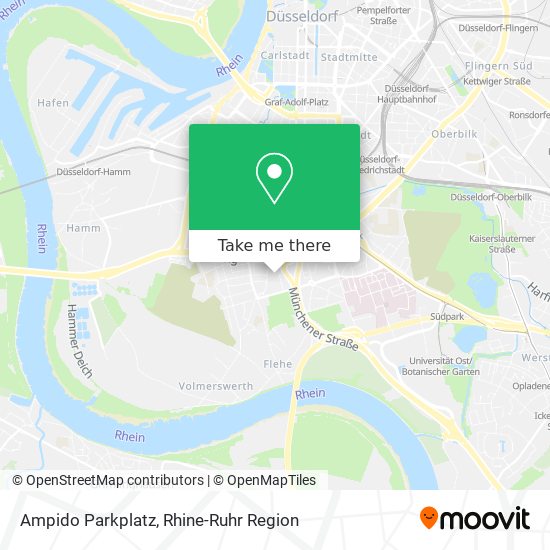 Ampido Parkplatz map