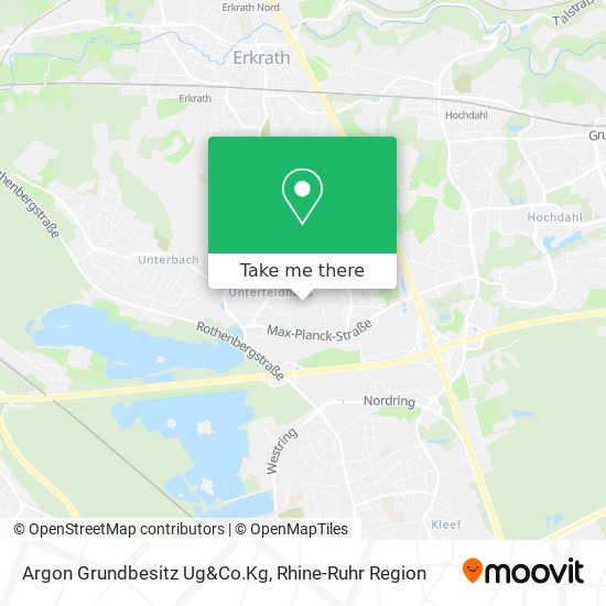 Argon Grundbesitz Ug&Co.Kg map