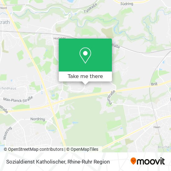 Sozialdienst Katholischer map