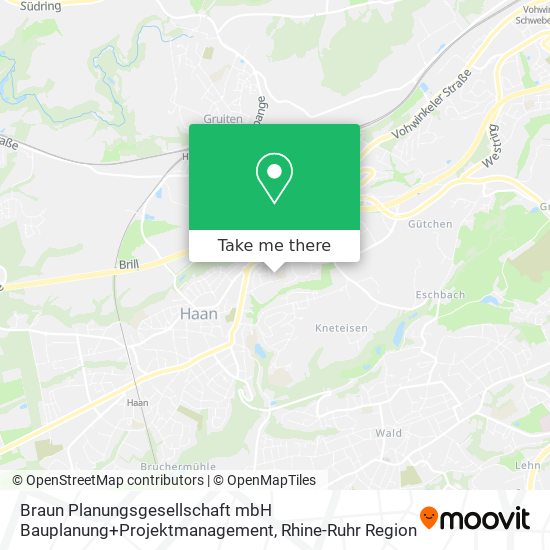 Braun Planungsgesellschaft mbH Bauplanung+Projektmanagement map