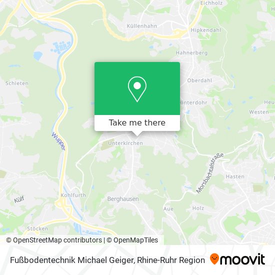 Fußbodentechnik Michael Geiger map