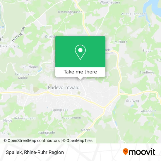 Карта Spallek