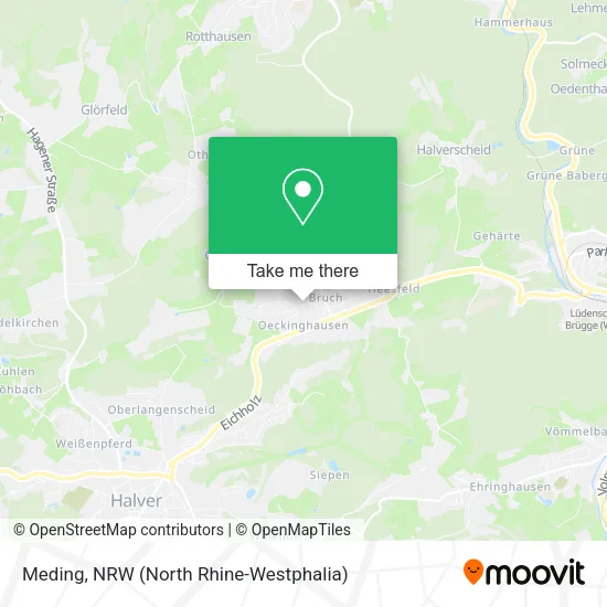 Карта Meding